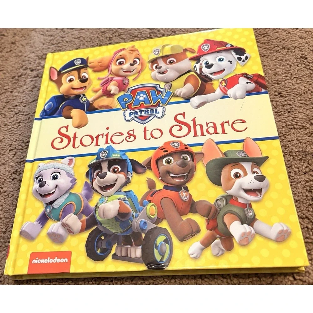 Nickelodeon Paw Patrol Stories to Share 12 Stories Hardcover Illustrated New